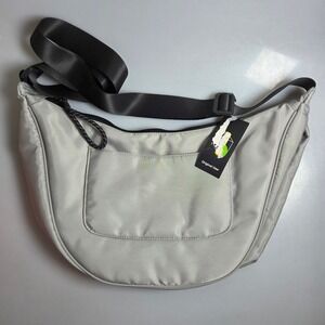 Original Use Gray Crescent Crossbody Sling Bag Adjustable Strap NWT